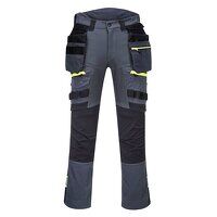 Portwest DX4 Detachable Holster Pocket Trousers (Metal Grey / 34 / R)
