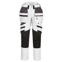 Portwest DX4 Detachable Holster Pocket Trousers (White/Grey / 48 / R)
