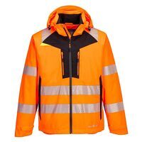 Portwest DX4 Hi-Vis Rain Jacket (Orange / 5XL...