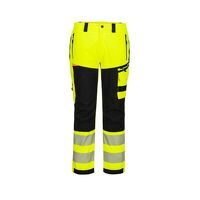 Portwest DX4 Hi-Vis Rain Trousers (Yellow/Bla...