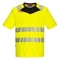 Portwest DX4 Hi-Vis Short Sleeved T-Shirt  (Y...
