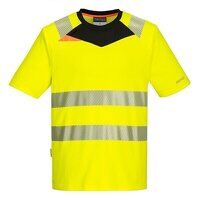Portwest DX4 Hi-Vis Short Sleeved T-Shirt  (Y...