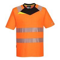 Portwest DX4 Hi-Vis T-Shirt S/S (Orange/Black...