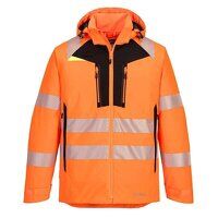 Portwest DX4 Hi-Vis Winter Jacket (Orange/Bla...