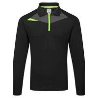 Portwest DX4 Long Sleeved Polo-Shirt (Black /...