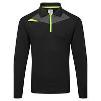 Portwest DX4 Long Sleeved Polo-Shirt (Black /...