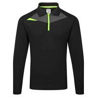 Portwest DX4 Polo Shirt L/S (Black / XXXL / R...