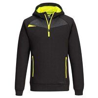 Portwest DX4 Quarter Zip Hoodie (Black / XL /...