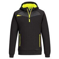 Portwest DX4 Quarter Zip Hoodie (Black / XXL ...