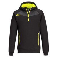 Portwest DX4 Quarter Zip Hoodie (Black /...