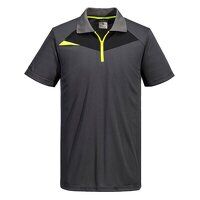 Portwest DX4 Short Sleeved Polo Shirt (Metal Grey / XL / R)