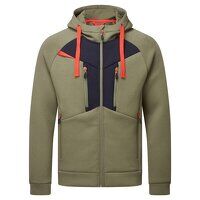 Portwest DX4 Zipped Hoodie (Moss Green / M / Regular Fit)