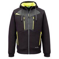 Portwest DX4 Zipped Hoodie  (Black / L / Regu...