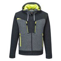 Portwest DX4 Zipped Hoodie  (Metal Grey / L / Regular Fit)