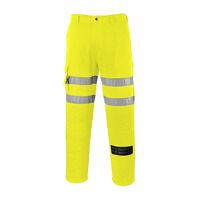 Portwest ES1 Essential Hi-Vis Combat Trousers...