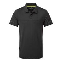 Portwest EV4 Lightweight Polo Shirt S/S (Black / XL / R)