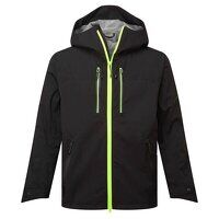 Portwest EV4 Shell Rain Jacket (Black / XXXL ...