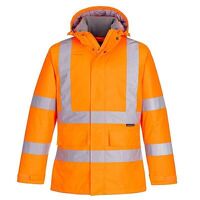 Portwest Eco Hi-Vis Winter Jacket (Orange / S...