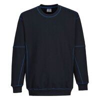 Portwest Essential Two Tone Sweatshirt (Navy/Royal / XL / R)