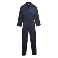 Portwest Euro Work Cotton Coverall (Navy / M ...