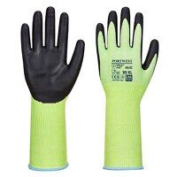 Portwest Green Cut Glove Long Cuff (Green/Black / S / R)