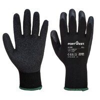 CLEARANCE Portwest Grip Glove - Latex (Black / L / R) (14 AVAILABLE)