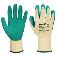 Portwest Grip Glove - Latex (Green / M / R)