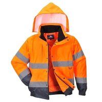 Portwest Hi-Vis 2-in-1 Contrast Bomber Jacket...