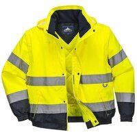 Portwest Hi-Vis 2-in-1 Contrast Bomber Jacket...