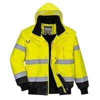Portwest Hi-Vis 3-in-1 Contrast Bomber Jacket...