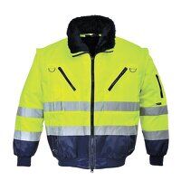 Portwest Hi-Vis 3-in-1 Contrast Pilot Jacket ...