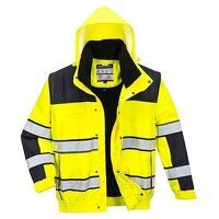 Portwest Hi-Vis 3-in-1 Contrast Winter Bomber...