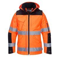 Portwest Hi-Vis 3-in-1 Contrast Winter Pro Ja...