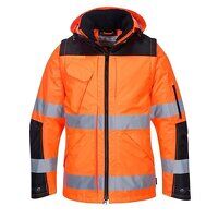 Portwest Hi-Vis 3-in-1 Contrast Winter Pro Ja...