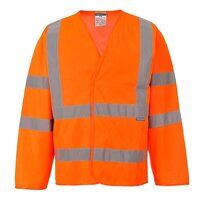 Portwest Hi-Vis Band and Brace Jacket L/S (Or...