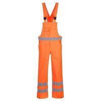 Portwest Hi-Vis Breathable Rain Bib and Brace...