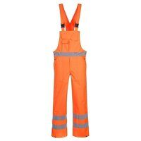 Portwest Hi-Vis Breathable Rain Bib and Brace...