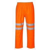 Portwest Hi-Vis Breathable Rain Trousers (Ora...