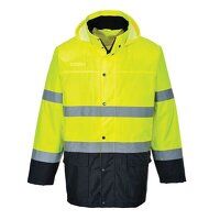 Portwest Hi-Vis Contrast Rain Lite Traffic Ja...