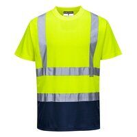 Portwest Hi-Vis Contrast Short Sleeved T-Shir...