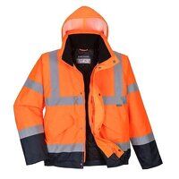 Portwest Hi-Vis Contrast Winter Bomber Jacket...