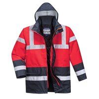 Portwest Hi-Vis Contrast Winter Traffic Jacke...