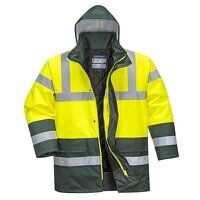 Portwest Hi-Vis Contrast Winter Traffic Jacke...