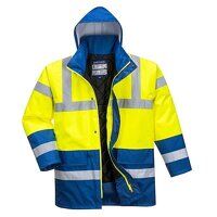 Portwest Hi-Vis Contrast Winter Traffic Jacke...