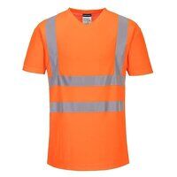 Portwest Hi-Vis Cotton Comfort Mesh Insert Sh...