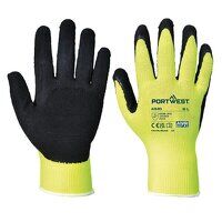 Portwest Hi-Vis Grip Glove - Latex (Yellow / ...