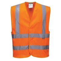 Portwest Hi-Vis Mesh Band and Brace Vest (Ora...