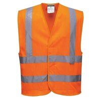 Portwest Hi-Vis Mesh Band and Brace Vest (Ora...