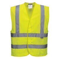 Portwest Hi-Vis Mesh Band and Brace Vest (Yel...
