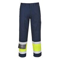 Portwest Hi-Vis Modaflame Trousers (Yellow/Na...